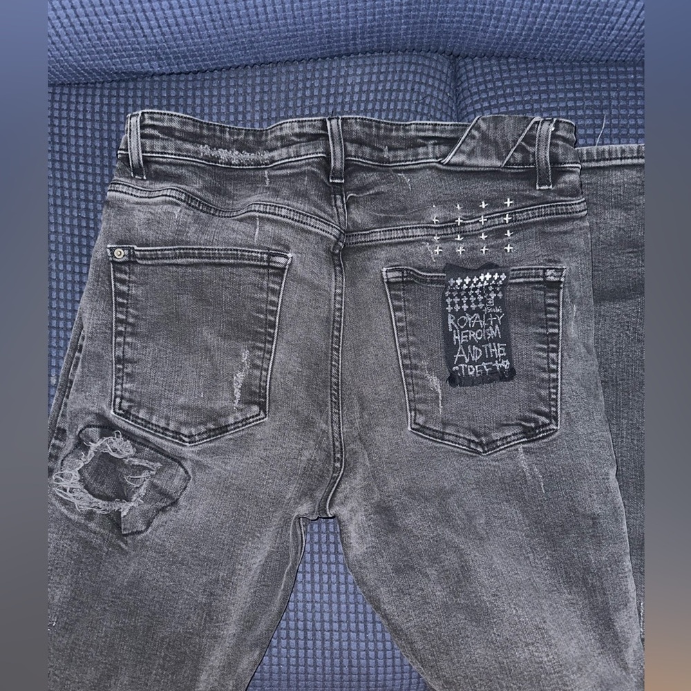 Men Black Jeans